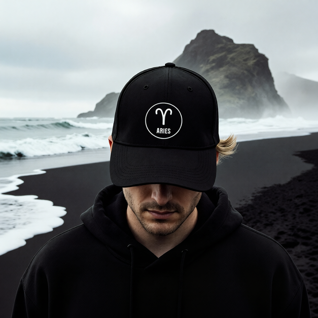 Aries Zodiac Embroidered Hat | Baseball Cap V2