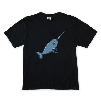 Inuit Inspired Narwhal T-Shirt | Arctic Ocean Animal Graphic Tee Shirt