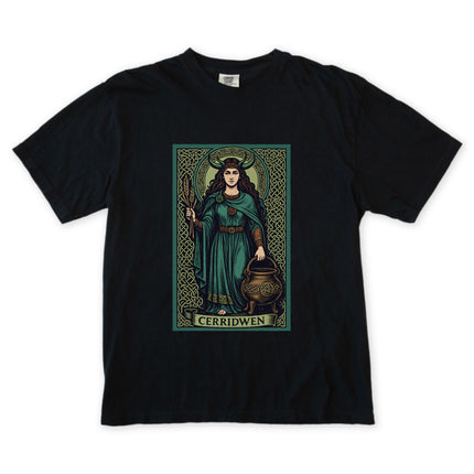 Cerridwen Celtic Goddess T-Shirt | Cauldron Witch Mythology Unisex Tee
