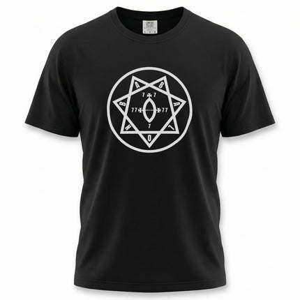 Star of Babalon Thelema Magick Occult Symbol T-Shirt | Comfort Colors Tshirt