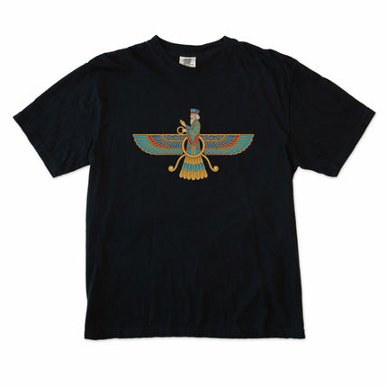 Faravahar Ancient Persian Symbol T-Shirt | Zoroastrianism Graphic Tee