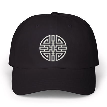 Chinese Wealth Symbol Embroidered Hat V1