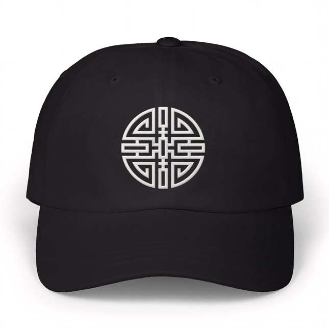Chinese Wealth Symbol Embroidered Hat V1