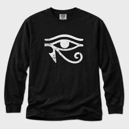 Eye of Horus T-Shirt | Ancient Egyptian Symbol Long Sleeve Tee