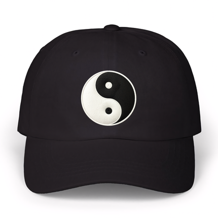Yin Yang Hat | Yin-Yang Symbol Embroidered Baseball Cap