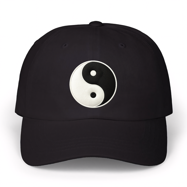 Yin Yang Hat | Yin-Yang Symbol Embroidered Baseball Cap