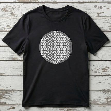 Flower of Life Sacred Geometry Tee | Unisex Graphic Tee V3