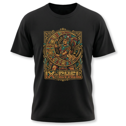 Ix Chel Mayan Goddess Graphic Tee | Mesoamerican Art T-shirt