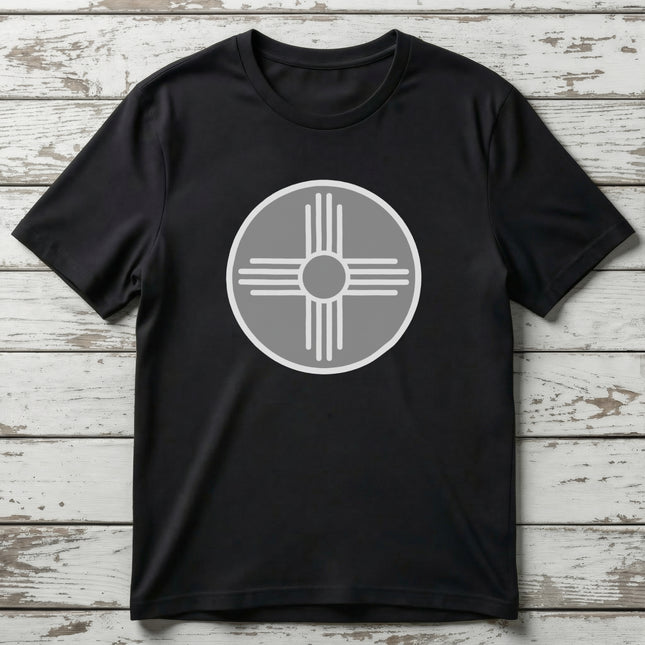 Zia Sun Native American T-Shirt | Symbolic Graphic Unisex Tee | V1