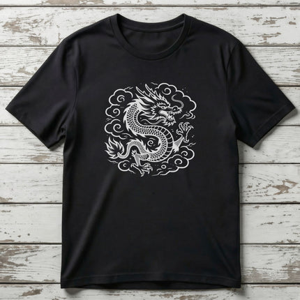 Chinese Dragon Graphic T-Shirt | Everyday Streetwear Tee | V5