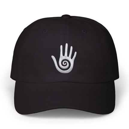 Hopi Healing Hand Symbol Embroidered Hat | Native American Baseball Cap
