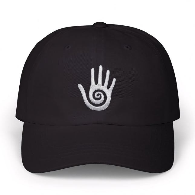 Hopi Healing Hand Symbol Embroidered Hat | Native American Baseball Cap