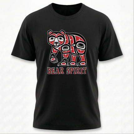 Native American Bear Spirit T-Shirt | Formline Art Indigenous Tee | Spirit
