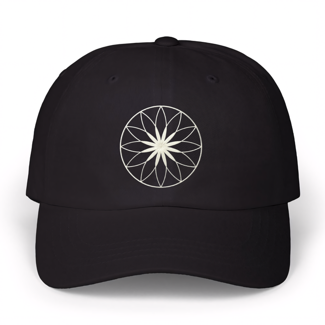 Sacred Geometry Lotus of Life Embroidered Hat V1