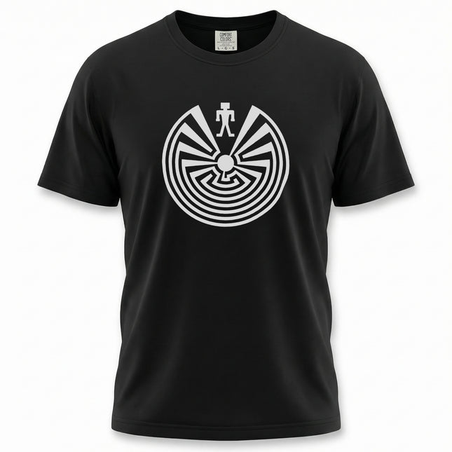 Man In The Maze T-Shirt | I'itoi Native American Symbol Tee | Comfort Colors Tshirt