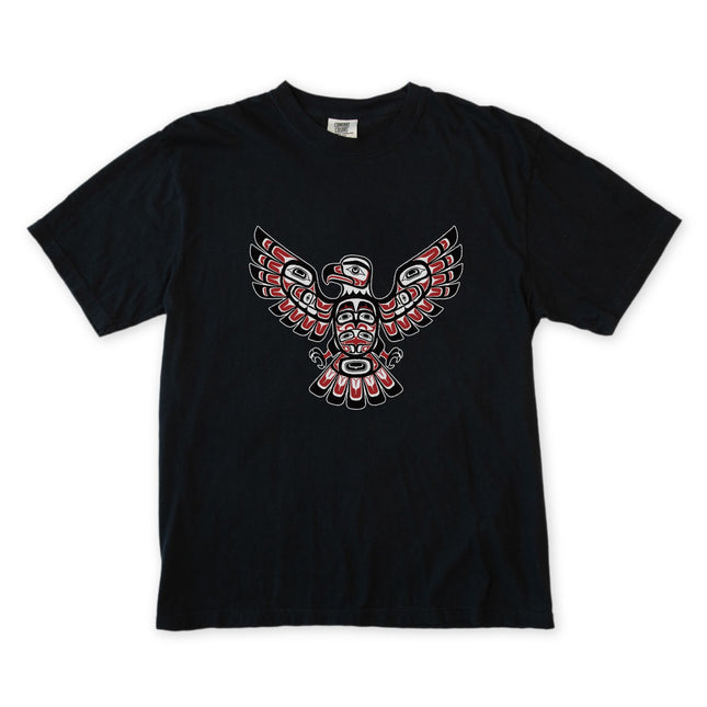 Haida Eagle Formline Art T-Shirt | Indigenous Northwest Coast Graphic Tee Tshirt