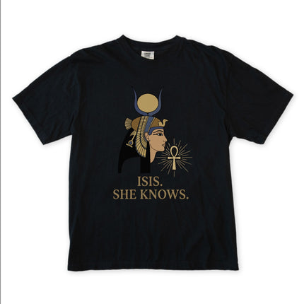 Egyptian Goddess Isis T-Shirt | Ancient Egyptian Unisex Graphic Tee Shirt