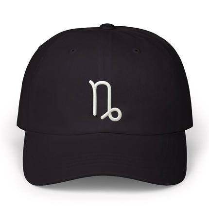 Capricorn Zodiac Baseball Cap | Embroidered Astrology Sign Hat