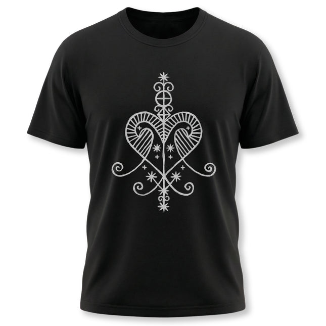 Erzulie Freda Veve T-Shirt - Spiritual Voodoo Queen Graphic Tee