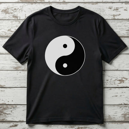 Yin Yang Symbol T-Shirt | Harmony and Balance Graphic Unisex Tee | V1