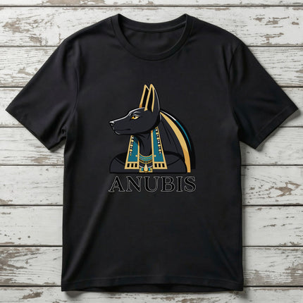 Anubis Egyptian God T-Shirt | Ancient Egypt Graphic and Text Tee | V3