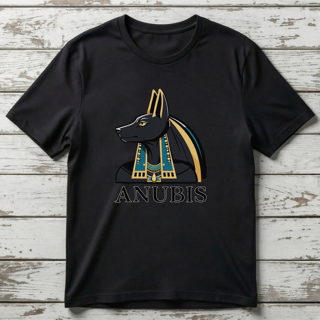 Anubis Egyptian God T-Shirt | Ancient Egypt Graphic and Text Tee | V3