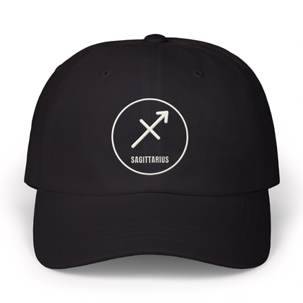 Sagittarius Zodiac Sign Embroidered Hat V2