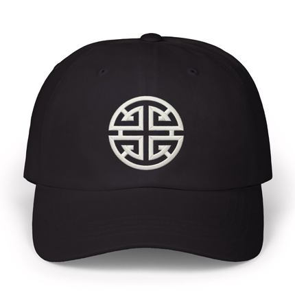 Chinese Prosperity Symbol Embroidered Hat V1
