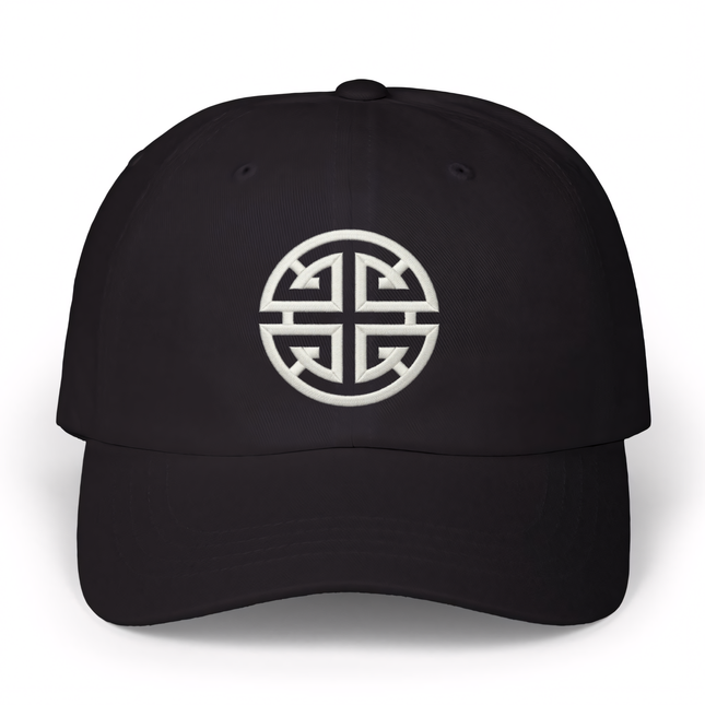 Chinese Prosperity Symbol Embroidered Hat V1