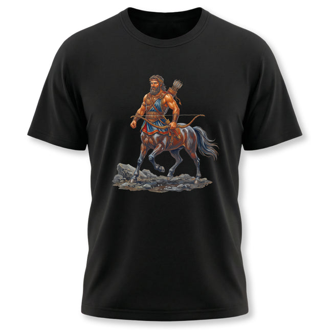 Centaur archer warrior graphic featuring Greek mythology art.