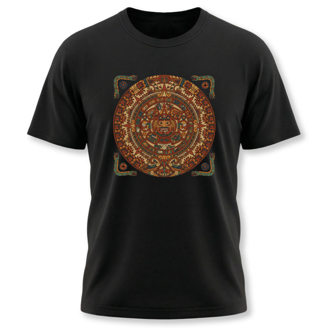 Mayan Calendar T-Shirt | Ancient Mesoamerican Art Graphic Tee