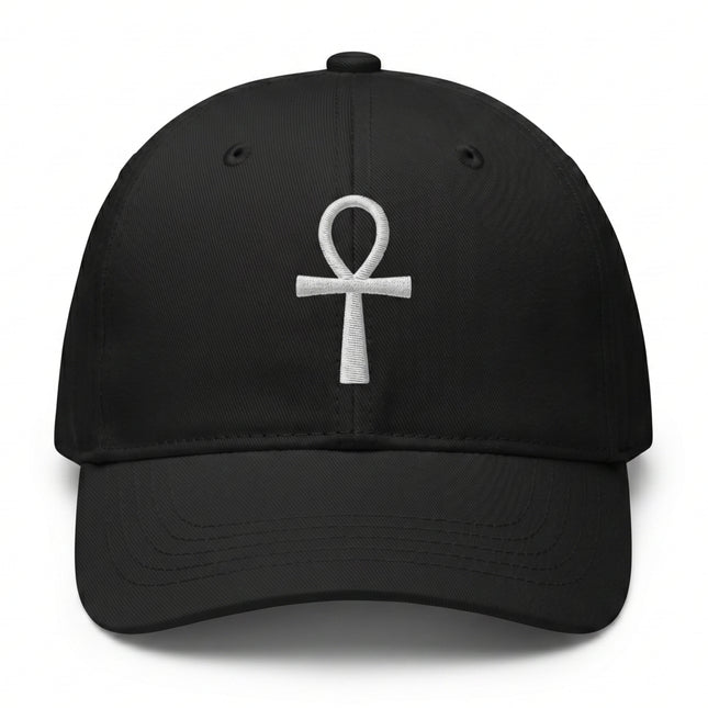 Egyptian Ankh Embroidered Hat | Ancient Egypt Symbol Baseball Cap