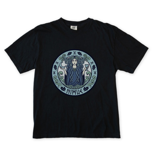 Nimue Lady of the Lake T-Shirt | Water Sorceress Celtic Mythology Tee Shirt