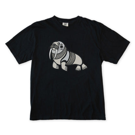 Inuit Walrus Graphic T-Shirt | Arctic Indigenous Symbol Tee | Comfort Colors