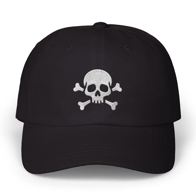Skull And Crossbones Baseball Cap | Jolly Roger Embroidered Dad Hat