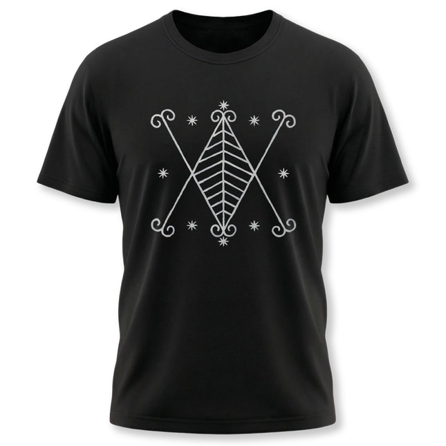 Ayizan Veve T-Shirt - Sacred Geometry & Voodoo Art Tee