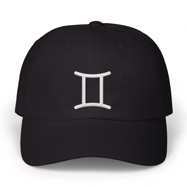 Gemini Zodiac Embroidered Hat | Baseball Cap V1