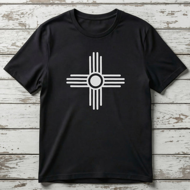 Native American Zia Sun T-Shirt | Symbolic Design Graphic Unisex Tee | V2