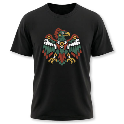 Aztec Eagle T-Shirt | Spread-Wing Mesoamerican Bird Graphic Tee