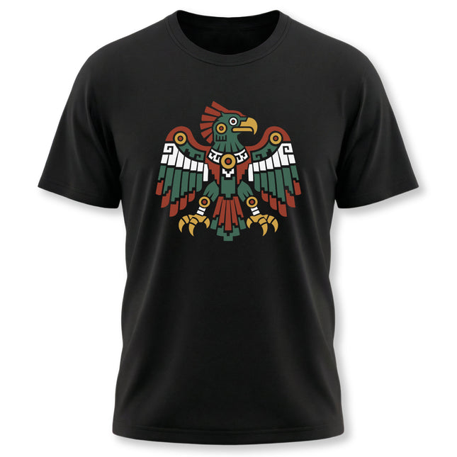 Aztec Eagle T-Shirt | Spread-Wing Mesoamerican Bird Graphic Tee