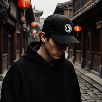 Bagua Yin Yang Embroidered Hat | Casual Cap V1