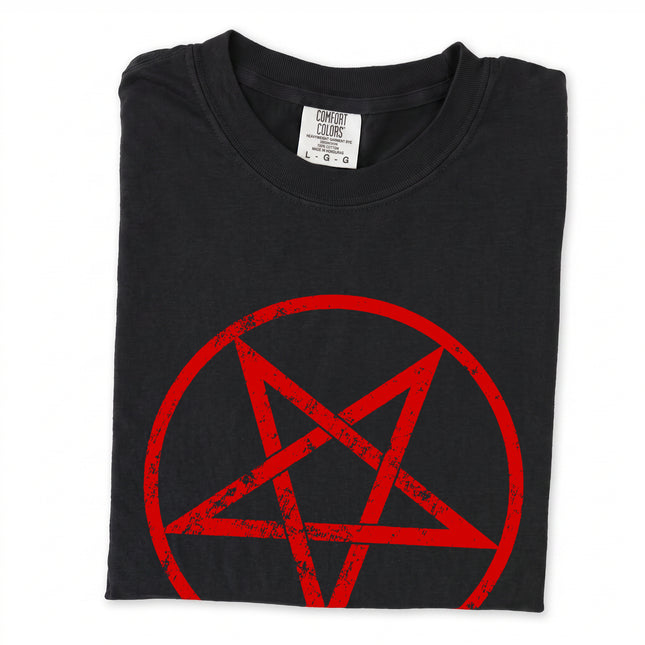 Sacred Geometry Pentagram T-Shirt | Occult Symbolism Unisex Graphic Tee
