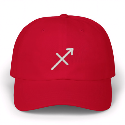 Sagittarius Zodiac Sign Baseball Cap | Astrology Symbol Embroidered Hat