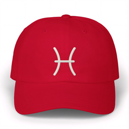 Pisces Zodiac Embroidered Hat | Casual Cap V1