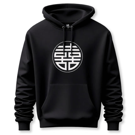 Chinese Double Happiness Xi Symbol Hoodie | Unisex Graphic Pullover V1
