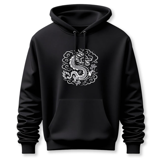 Chinese Dragon Hoodie | Unisex Asian Serpent Pullover V1