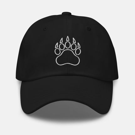 Bear Paw Symbol Embroidered Cap | Wilderness Aesthetic Dad Hat