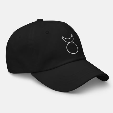 Horned God Dad Hat | Ancient Occult Symbols Embroidered Cap