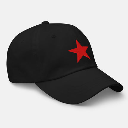 Red Star Embroidered Cap | Soviet Union Symbol Historical Dad Hat