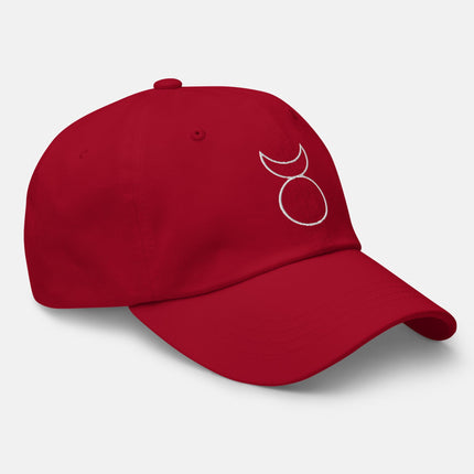 Horned God Dad Hat | Ancient Occult Symbols Embroidered Cap